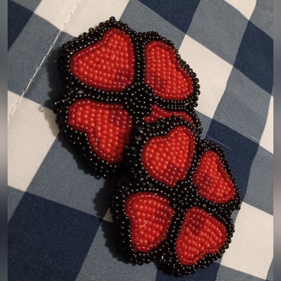 Flat beaded poppy ( Buy 3 Get The 4th 50% Off ) - Picture 2 of 4